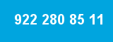 922 280 85 11 922 280 85 11